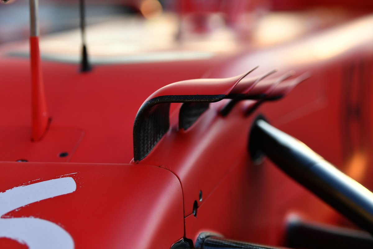 Detalle del Ferrari SF21
