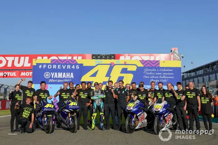 Valentino Rossi, Petronas Yamaha SRT, Petronas Yamaha SRT race, Valencia MotoGP 14 November 2021