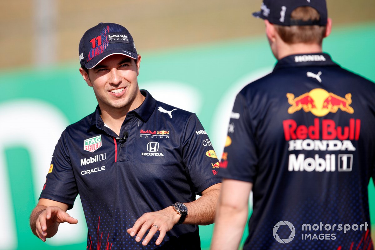 Max Verstappen, Red Bull Racing y Sergio Pérez, Red Bull Racing
