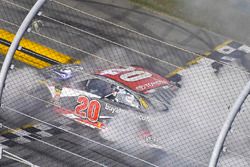 Erik Jones, Joe Gibbs Racing, Toyota Camry buyatoyota.com Celebrates his win