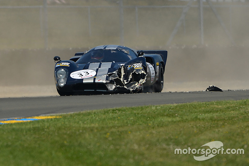 Carlos Tavares, LOLA T70 Mk III B 1969 in trouble