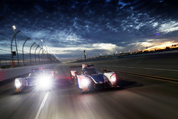 #23 United Autosports Ligier LMP2: Phil Hanson, Lando Norris, Fernando Alonso, #32 United Autosports