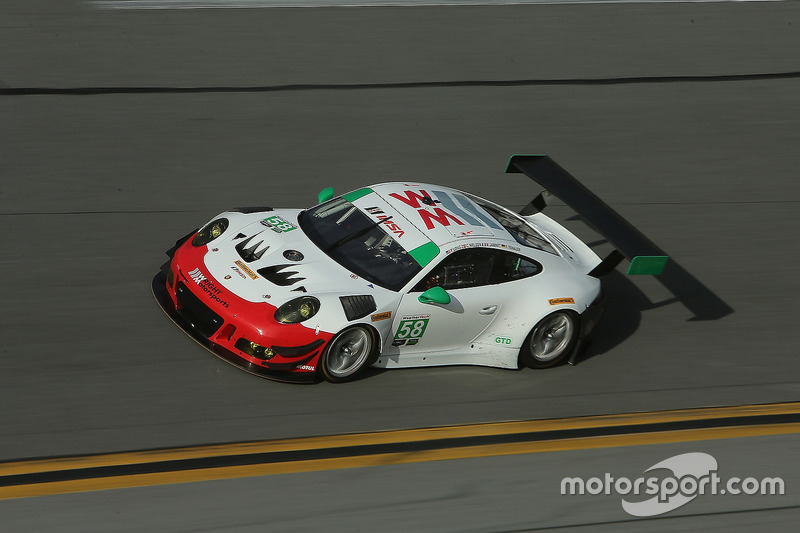 #58 Wright Motorsports Porsche 911 GT3 R: Patrick Long, Christina Nielsen, Robert Renauer, Mathieu Jaminet