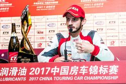 Alex Fontana in conferenza stampa, Kia Racing Team China