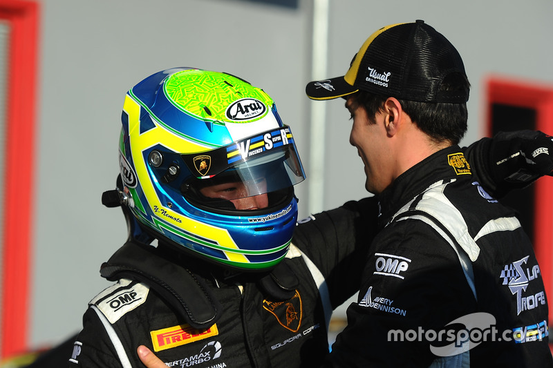 I vincitori della gara #6 VS Racing: Raphael Abbate, Yuki Nemoto