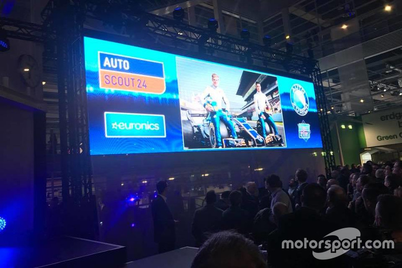 Sauber F1 Team au l'Auto Zurich le 1er novembre