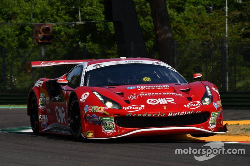 Ferrari 488-GT3 #27, Scuderia Baldini 27: Fisichella-Gai