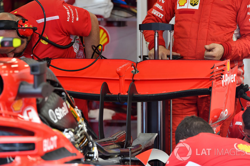 Заднее крыло Ferrari SF71H