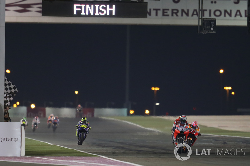 6. GP do Catar 2018 (Losail) - 0s027 - 1º Andrea Dovizioso (Ducati) - 2º Marc Márquez (Honda)
