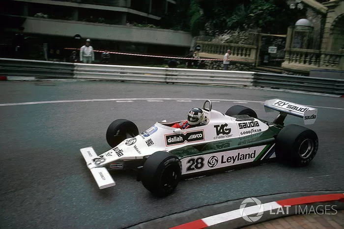 Carlos Reutemann, Williams	Ford-Cosworth FW07B, 1980