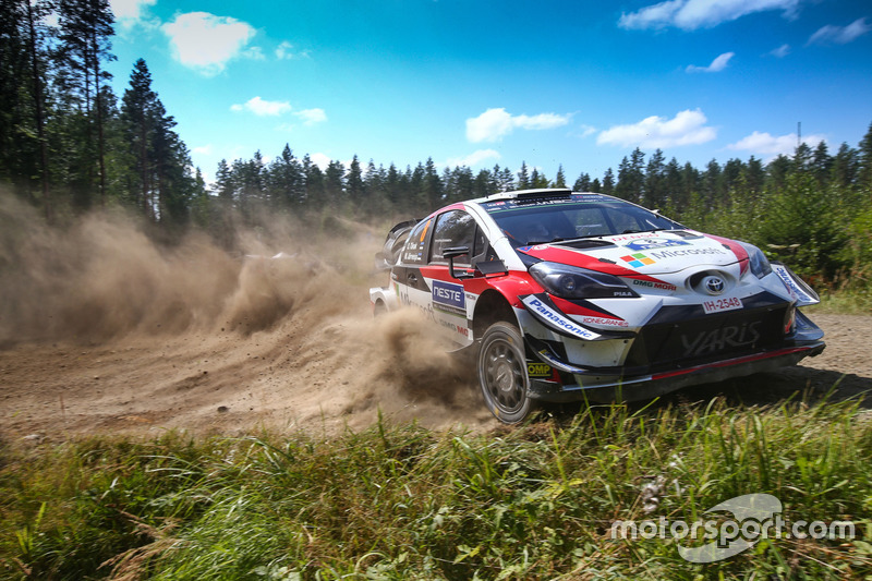 Ott Tanak, Martin Järveoja, Toyota Yaris WRC, Toyota Gazoo Racing
