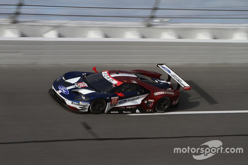 #66 Ford Performance Chip Ganassi Racing Ford GT: Joey Hand, Dirk Müller, Sebastien Bourdais