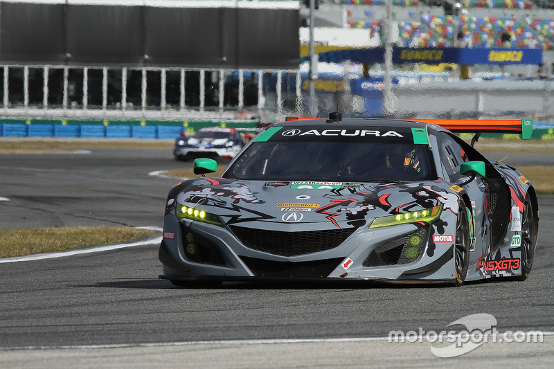 #86 Michael Shank Racing Acura NSX, GTD: Katherine Legge, Alvaro Parente, Trent Hindman, A.J. Allmen