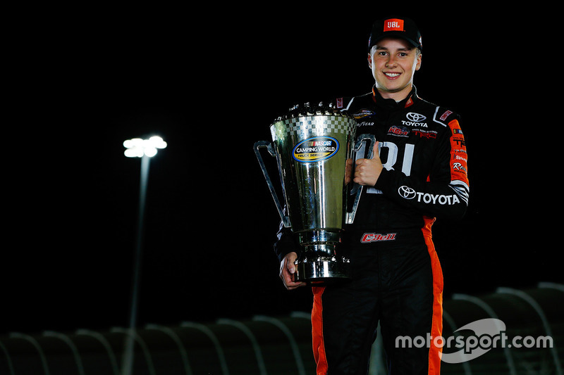 2017 champion Christopher Bell, Kyle Busch Motorsports Toyota