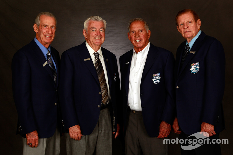 Ned Jarrett, Bobby Allison, David Pearson und Bud Moore