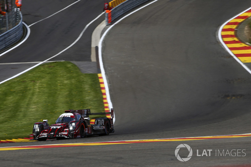 #3 Rebellion Racing Rebellion R-13: Mathias Beche, Gustavo Menezes, Thomas Laurent