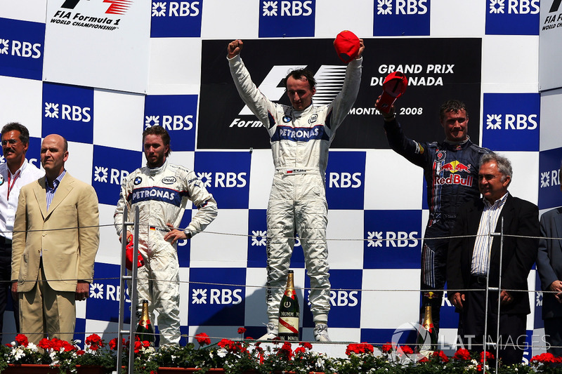 Eerste zege Kubica en BMW