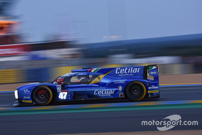 #47 Cetilar Villorba Corse Dallara P217 Gibson: Roberto Lacorte, Giorgio Sernagiotto, Felipe Nasr