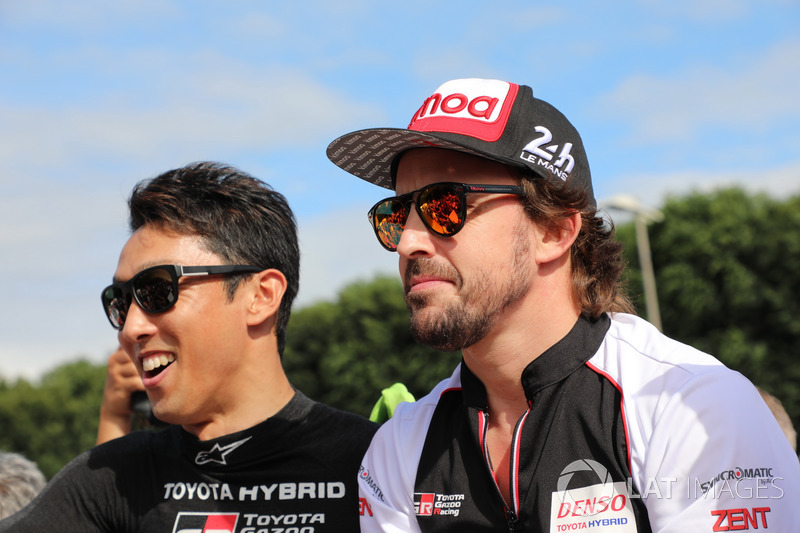 #8 Toyota Gazoo Racing Toyota TS050: Kazuki Nakajima, Fernando Alonso