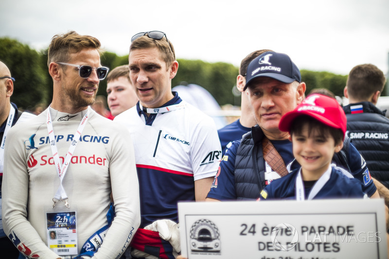 Jenson Button, SMP Racing & Vitaly Petrov, SMP Racing