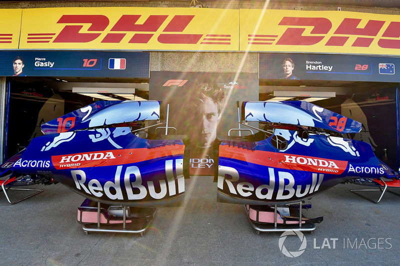 La carrosserie de la Scuderia Toro Rosso STR13