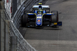 Lando Norris, Carlin, percute les barrières