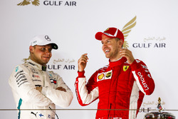 Победитель Себастьян Феттель, Ferrari, второе место – Валттери Боттас, Mercedes AMG F1