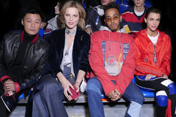 Shawn Yue, Eva Herzigova, Lewis Hamilton