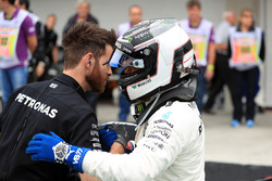 Il poleman Valtteri Bottas, Mercedes-Benz F1