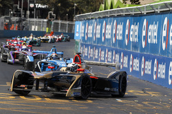 Андре Лоттерер, Techeetah, Себастьен Буэми, Renault e.Dams, и Сэм Бёрд, DS Virgin Racing