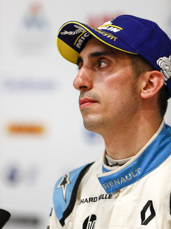 Sébastien Buemi, Renault e.Dams in de persconferentie