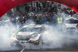 Winners Elfyn Evans, Daniel Barritt, Ford Fiesta WRC, M-Sport