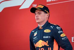 Max Verstappen, Red Bull Racing viert feest op het podium