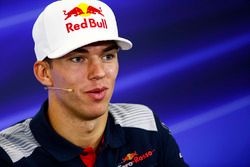 Pierre Gasly, Scuderia Toro Rosso, in the Thursday press conference