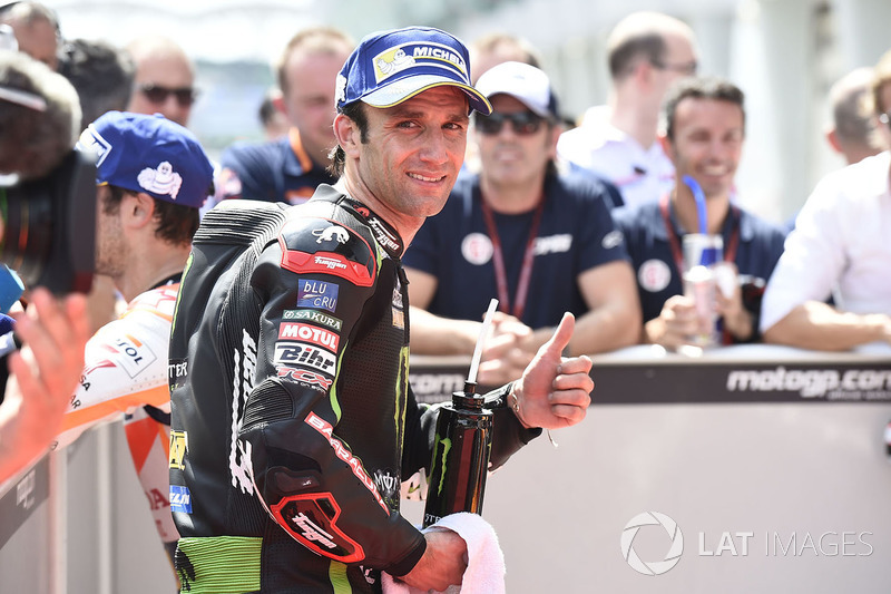 Second place Johann Zarco, Monster Yamaha Tech 3