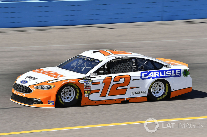 12. Ryan Blaney, No. 12 Team Penske Ford Fusion