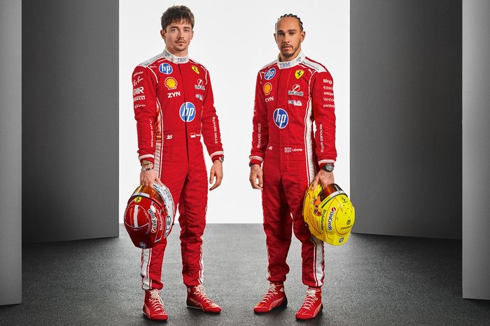 Lewis Hamilton & Charles Leclerc, Ferrari