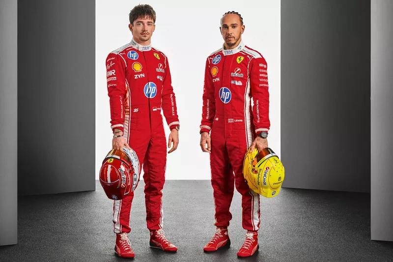 Lewis Hamilton e Charles Leclerc, Ferrari