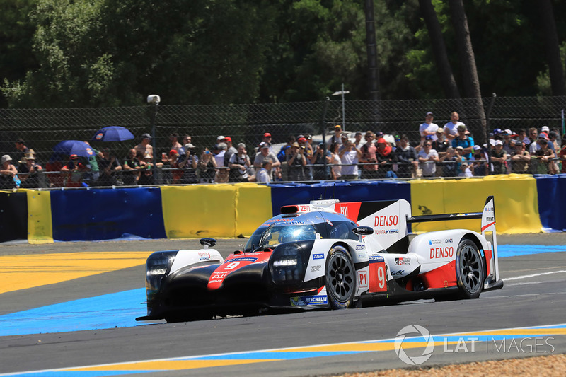 #9 Toyota Gazoo Racing Toyota TS050 Hybrid: Jose Maria Lopez, Yuji Kunimoto, Nicolas Lapierre