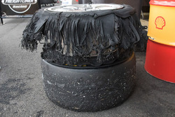 Tyre blowout