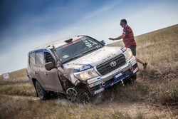 #133 Team Land Cruiser Toyota: Akira Miura, Laurent Lichtleuchter