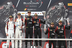 Podium: winners #17 Team WRT Audi R8 LMS: Stuart Leonard, Robin Frijns, second place #90 Akka ASP Mercedes AMG GT3: Michael Meadows, Raffaele Marciello, third place #2 Belgian Audi Club Team WRT Audi R8 LMS: Will Stevens, Markus Winkelhock