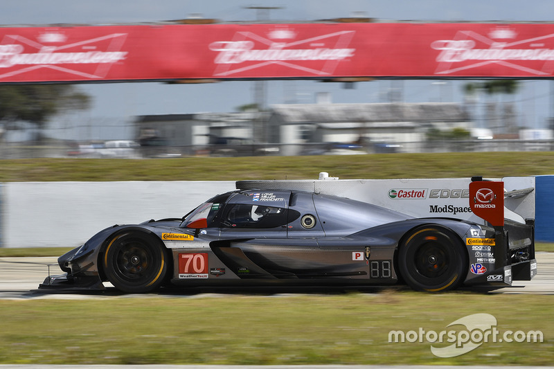 8. P: #70 Mazda Motorsports, Mazda Prototype - Ausfall