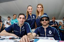 Sébastien Buemi, Renault e.Dams e Nicolas Prost, Renault e.Dams