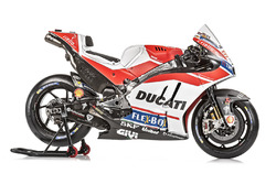 La livrée de la Ducati Desmosedici GP17