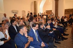 Gli ospiti presenti alla conferenza stampa