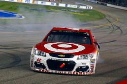 Race winner Kyle Larson, Chip Ganassi Racing Chevrolet