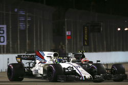 Felipe Massa, Williams FW40, Kevin Magnussen, Haas F1 Team VF-17