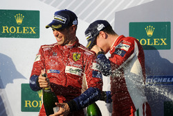 Podium LMGTE Pro : les vainqueurs James Calado, Alessandro Pier Guidi, AF Corse