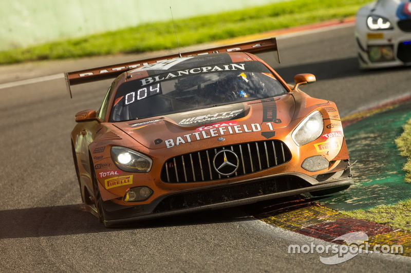 #84 Mercedes-AMG Team HTP Motorsport Mercedes-AMG GT3: Jimmy Eriksson, Maximilian Buhk, Franck Perer